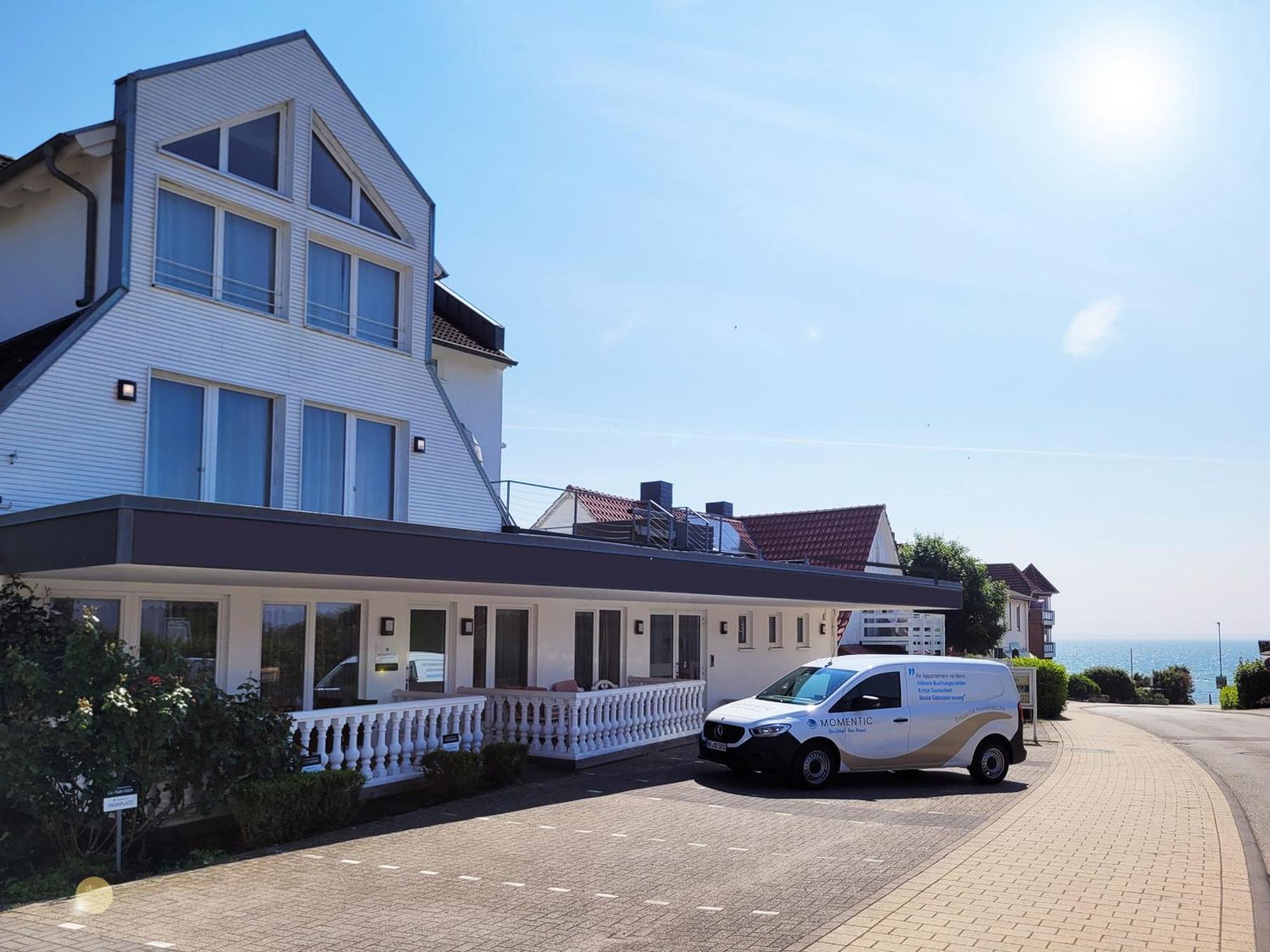 Ferienwohnung Mit Meerblick Und Terrasse - Nur 50 Meter Zum Strand - Inklusive Eigenem Parkplatz Und Fahrradunterstellplatz سيركسدورف المظهر الخارجي الصورة